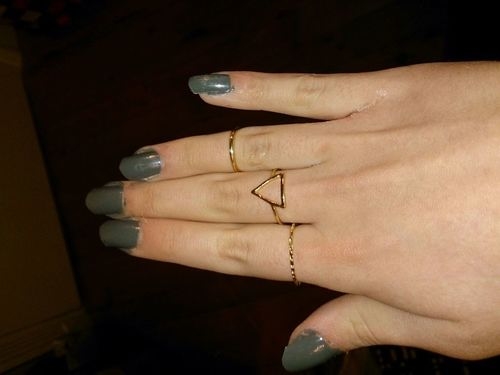 Triangle ring