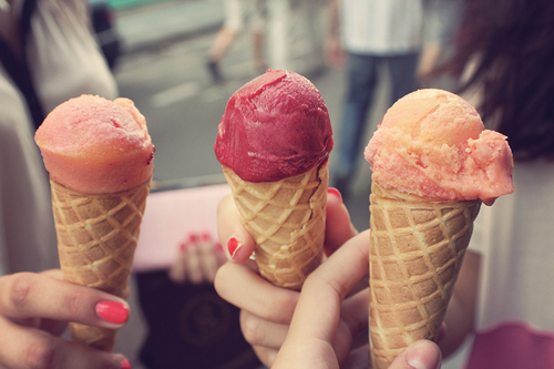 Delicious ice cream