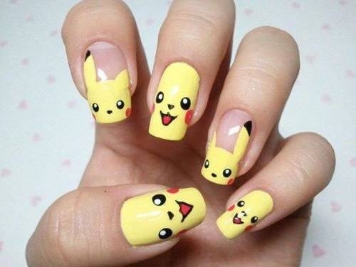 Pikachu nails