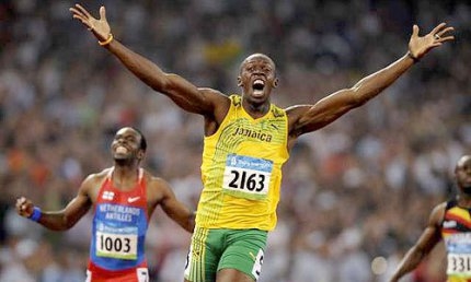 the Bolt bolted to fame