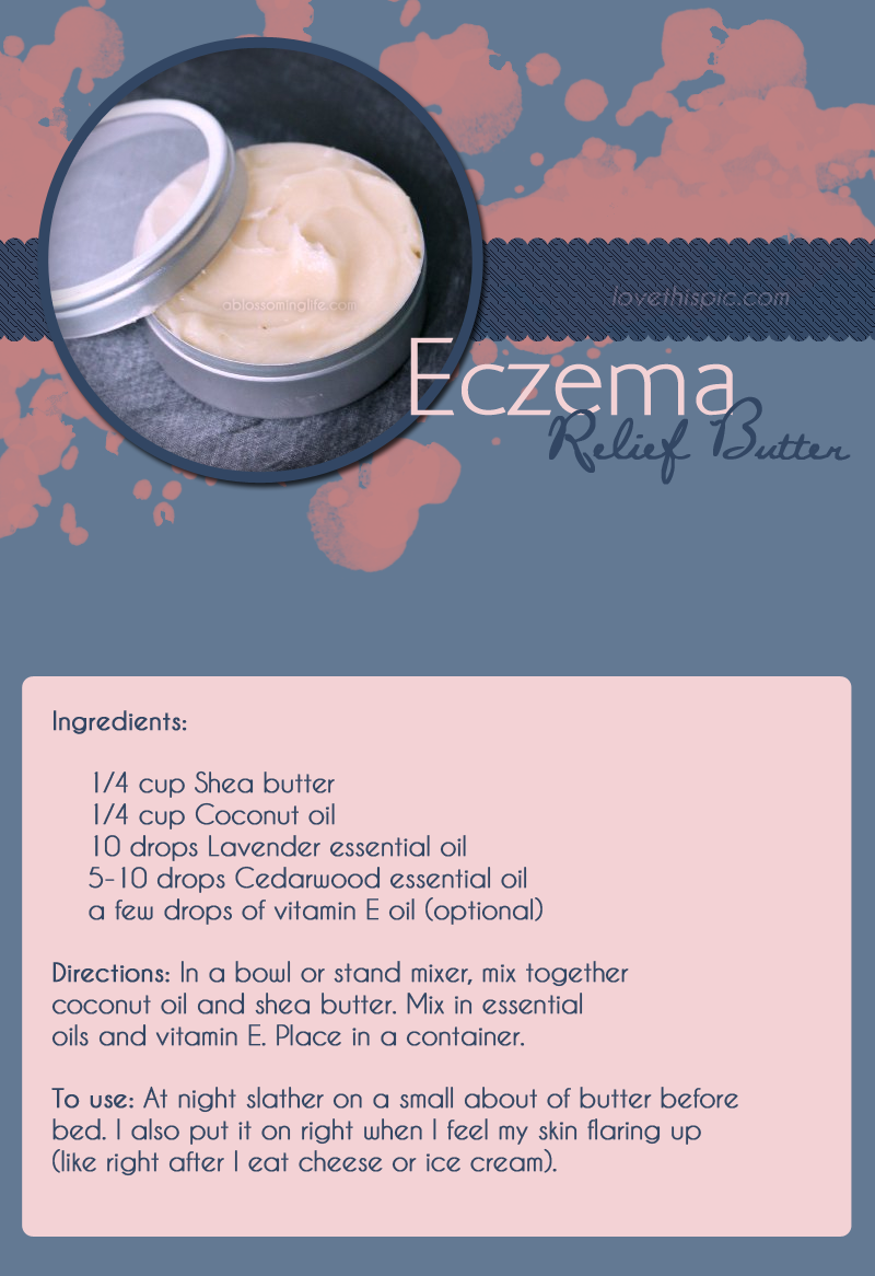 Eczema relief butter