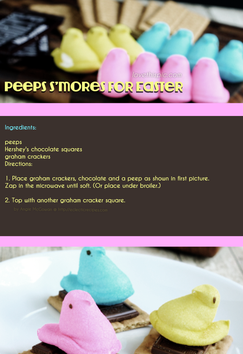 Peeps S'mores Peeps S'mores