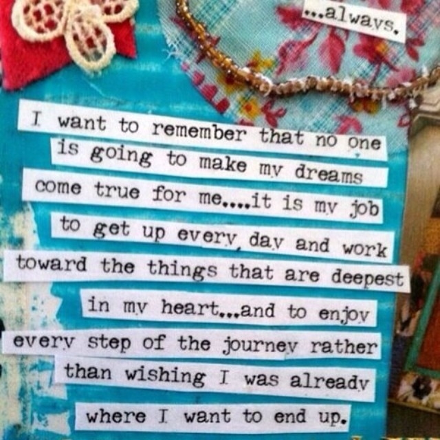 I want to remember that....