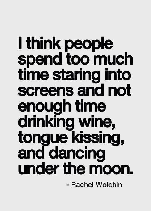 Kissing and Dancing under the Moon...