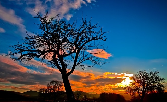 Sunset glow