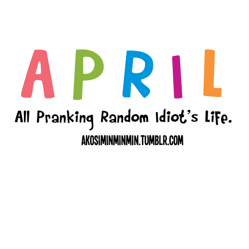 APRIL APRIL