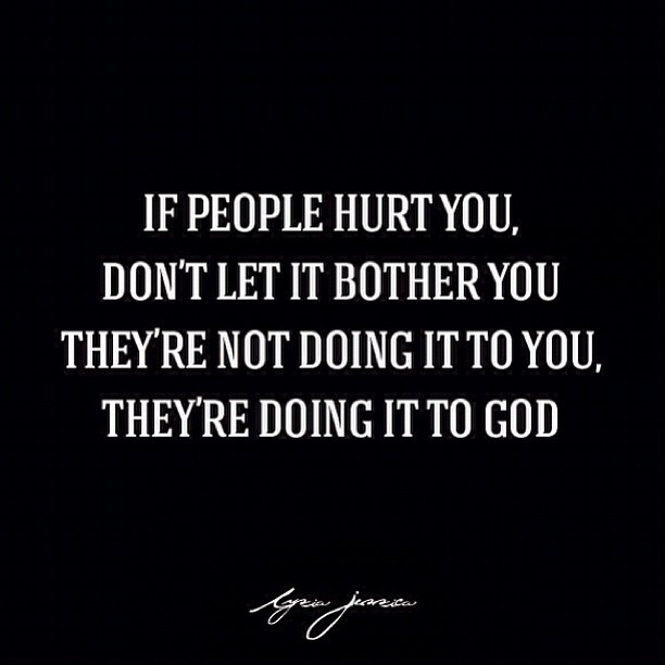They are doing it to God