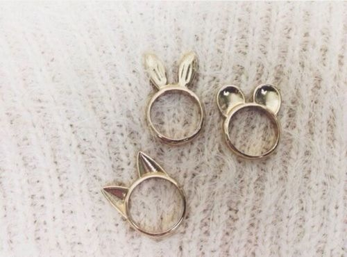 Animal ear rings