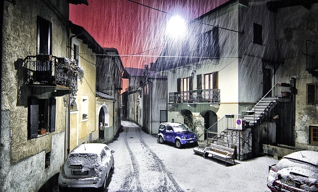 Italian snowfall