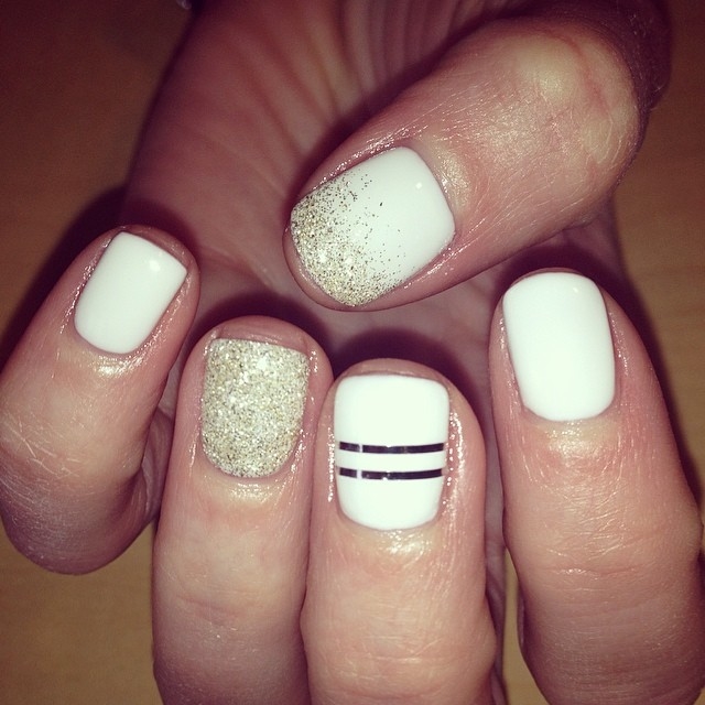 Perfect white nails Perfect white nails