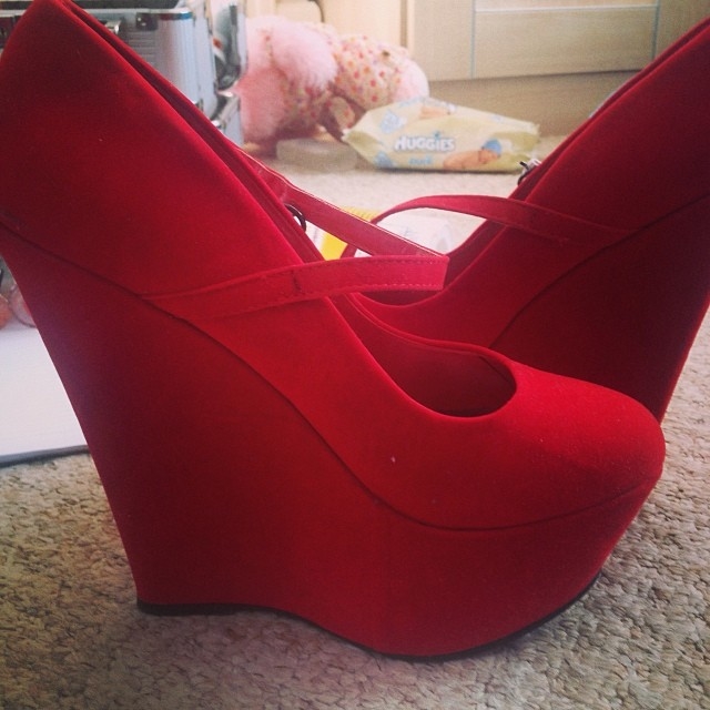 Red wedges Red wedges