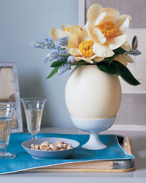 Spring natural vase