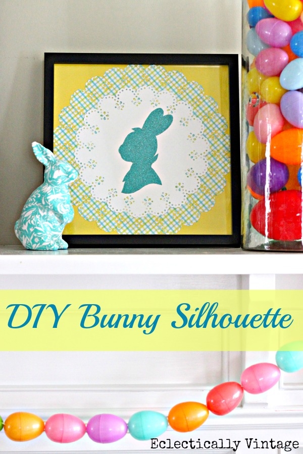 DIY Bunny Silhouette