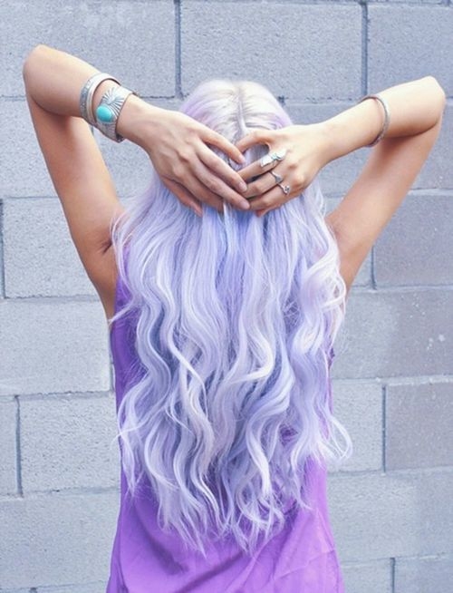 Lavender curls