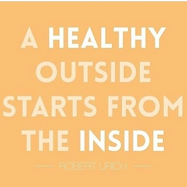 A healthy outside starts from the inside A healthy outside starts from the inside