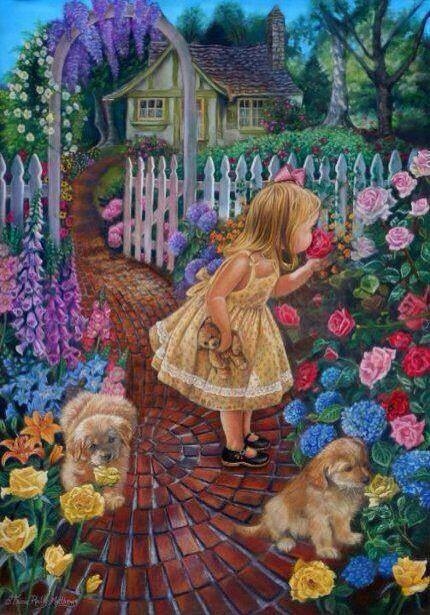 Stopping to smell the roses...