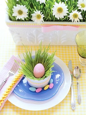 Easter Table Setting Easter Table Setting