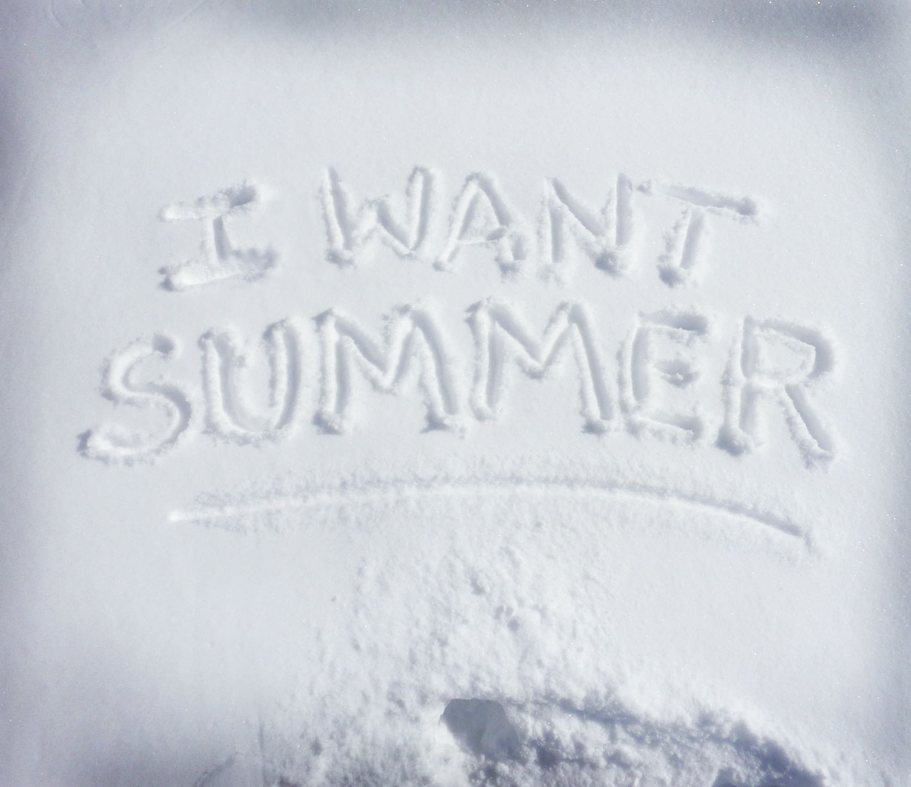 I want summer I want summer