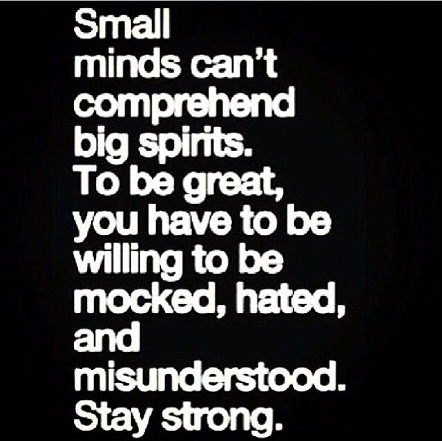 To Be Great To Be Great