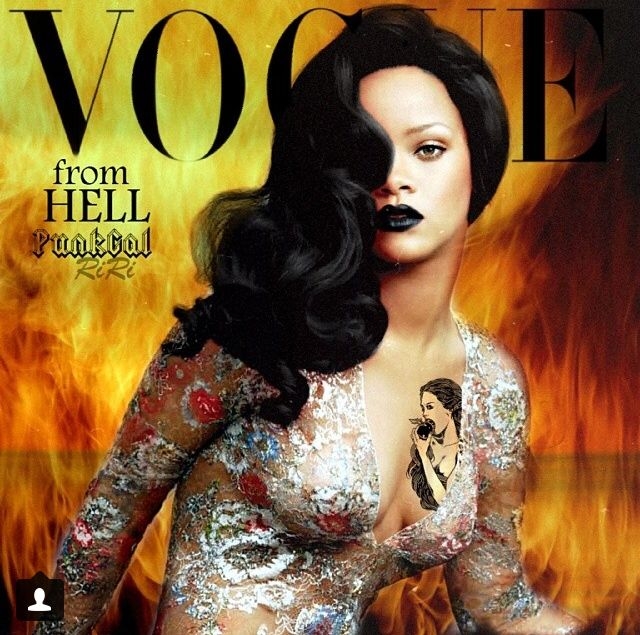Rihanna Vogue