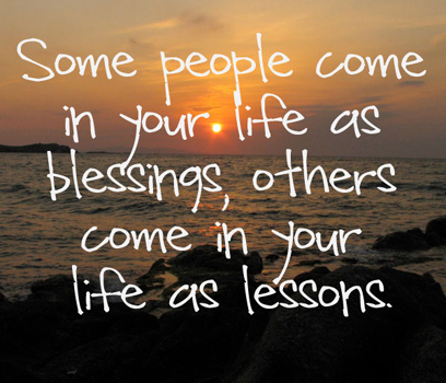Blessings and lessons