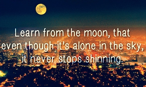 Learn from the moon