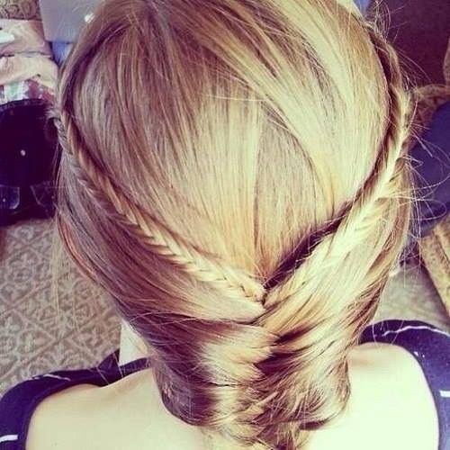 Blonde braid