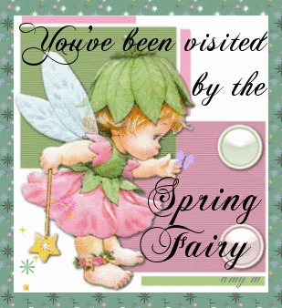 You've been visited by the Spring Fairy