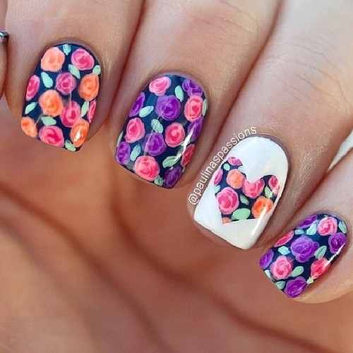 Rosey nails