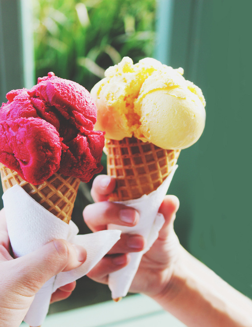 Ice cream cones Ice cream cones