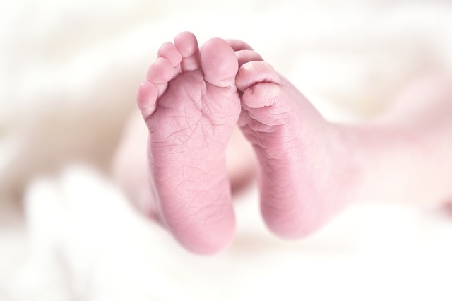 Newborn toes Newborn toes