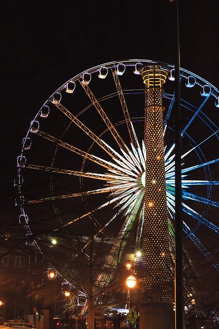 Large ferris wheel Large ferris wheel
