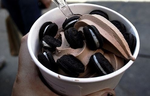 Oreo cookie ice cream Oreo cookie ice cream