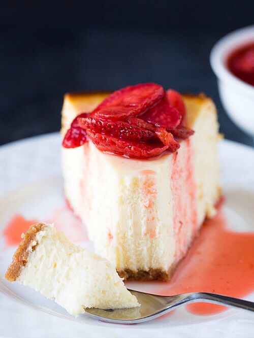 Strawberry cheesecake