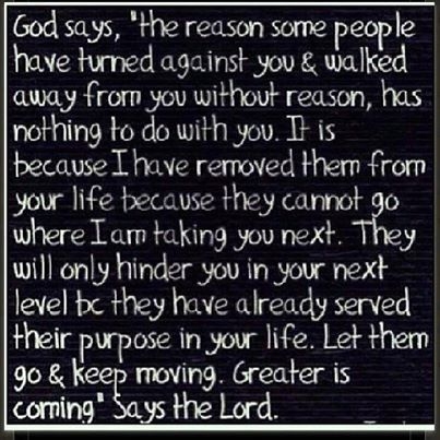God says