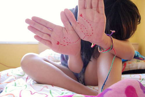 Heart hands Heart hands