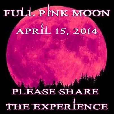 Full pink moon