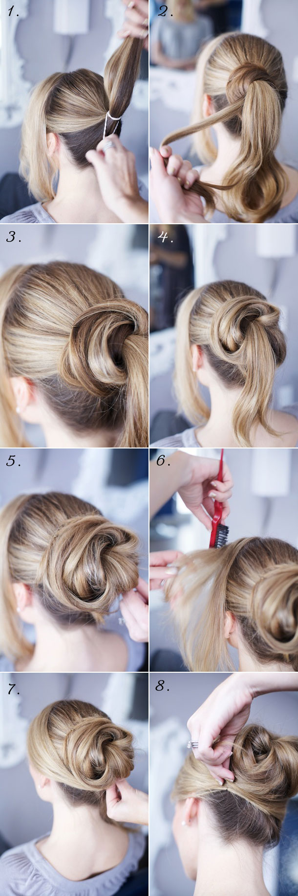 DIY WRAPAROUND BUN