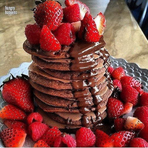 Strawberry chocolate crepes Strawberry chocolate crepes