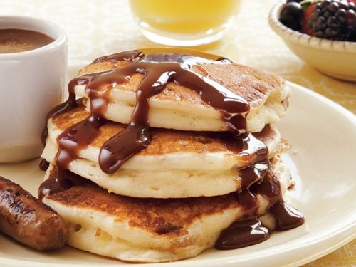 Chocolate pancakes Chocolate pancakes