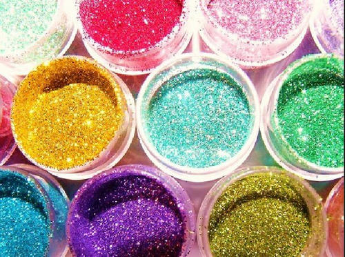 Colorful Glitter eyeshadow