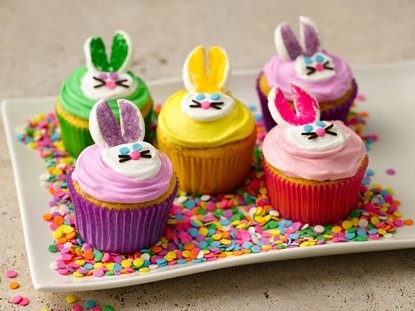 Bunny cupcakes