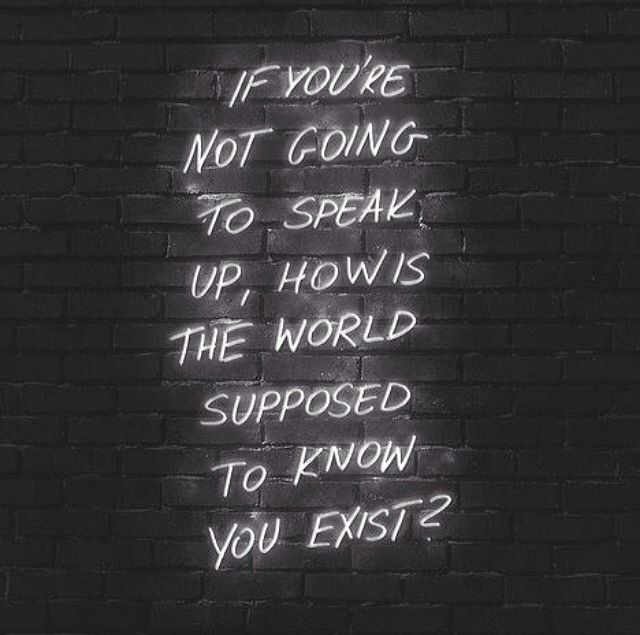 Speak Up Speak Up