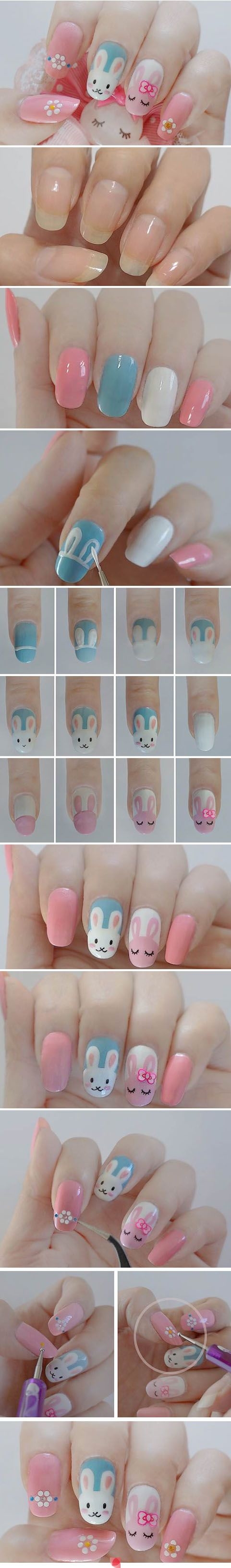 DIY Easter Nails DIY Easter Nails