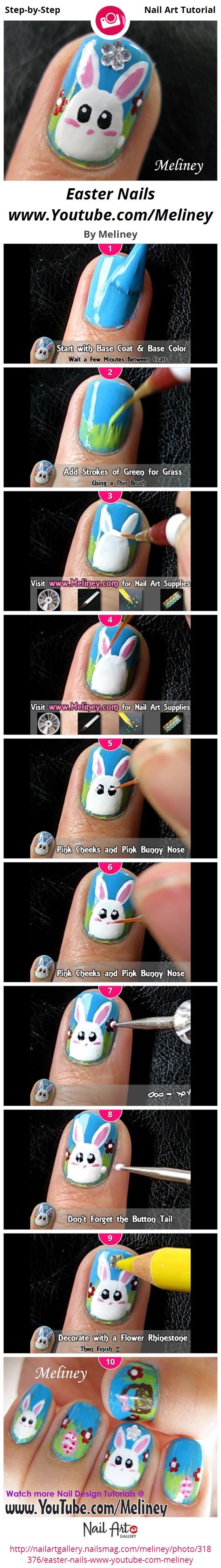 DIY Easter Nails Tutorial