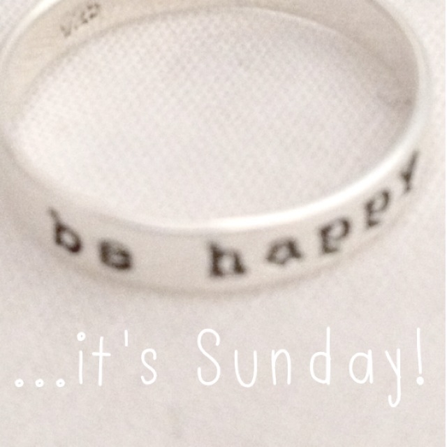 Be happy its sunday