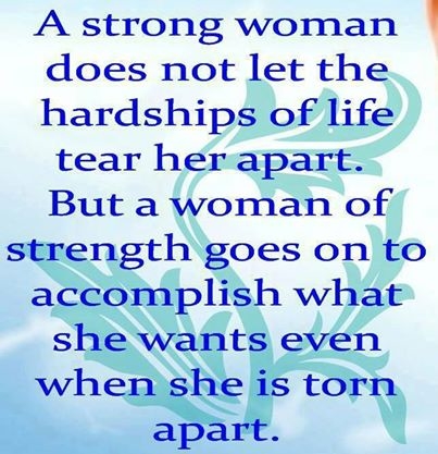 a strong woman a strong woman