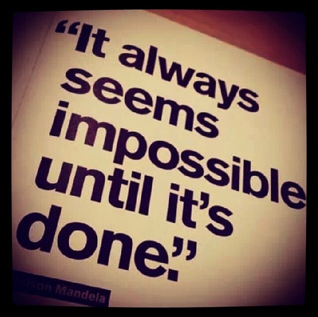 It Always Seems Impossible