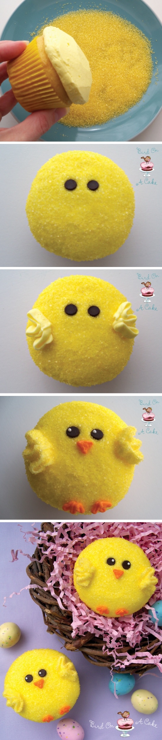 DIY Easter Chick Cupcakes DIY Easter Chick Cupcakes