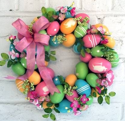 Adorable Homemade Easter Wreath Adorable Homemade Easter Wreath